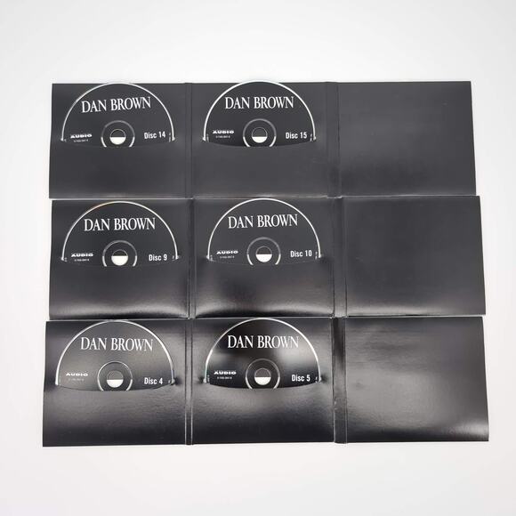 Deception Point AUDIO BOOK Novel by Dan Brown - 15 Compact Discs / CDs - GUC - Picture 9 of 15